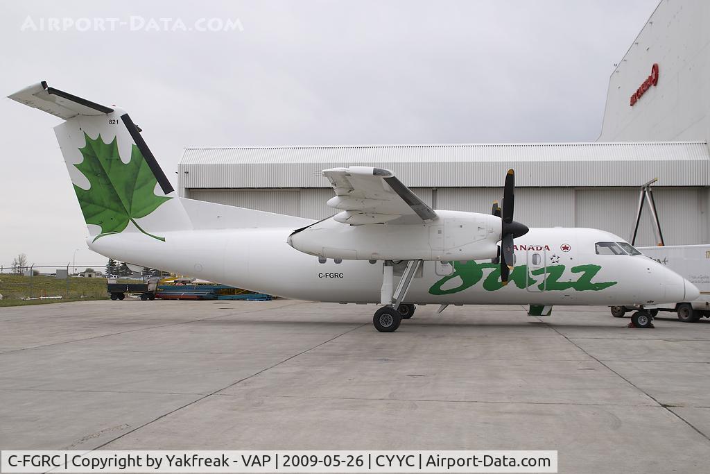 C-FGRC, 1989 De Havilland Canada DHC-8-102 Dash 8 C/N 195, JAZZ Dash 8-100