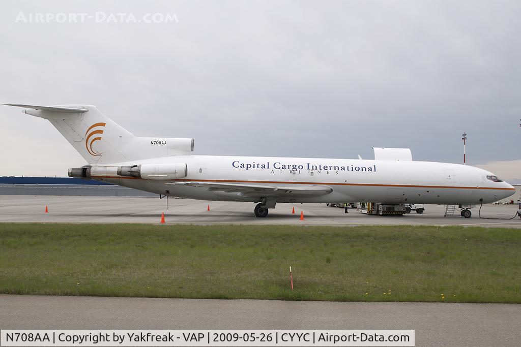 N708AA, 1981 Boeing 727-223 C/N 22465, Captital Cargo Boeing 727-200