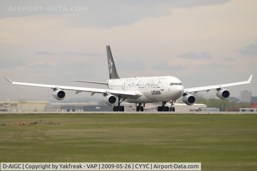 D-AIGC, 1993 Airbus A340-311 C/N 027, Lufthansa Airbus 340-300