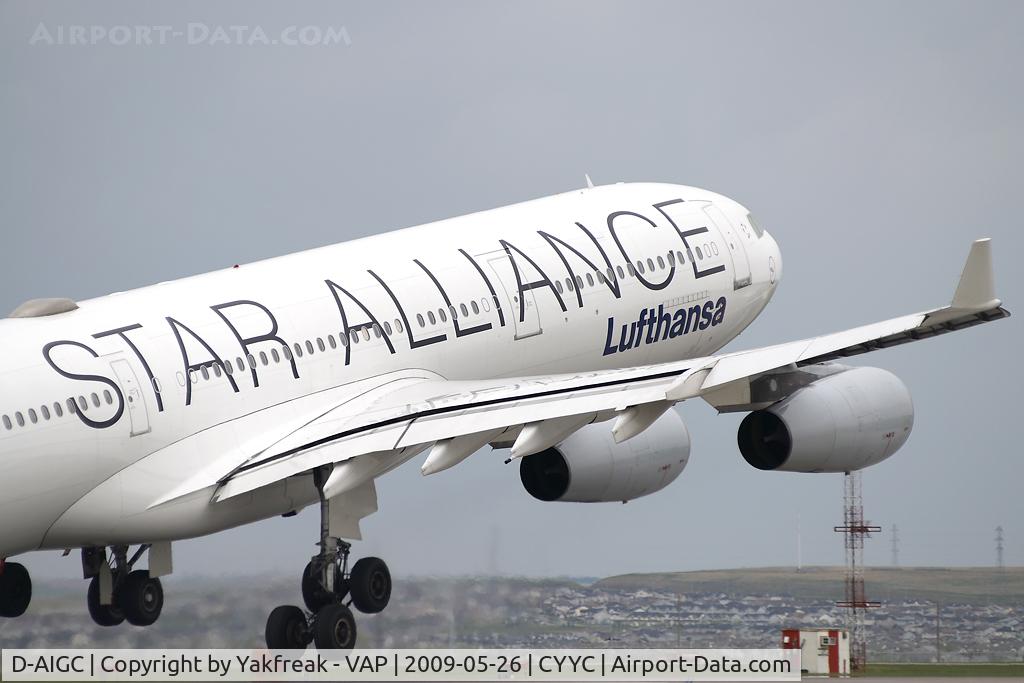 D-AIGC, 1993 Airbus A340-311 C/N 027, Lufthansa Airbus A340-300