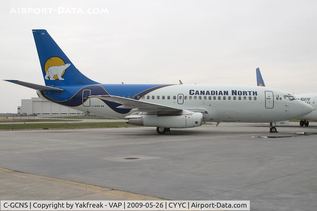 C-GCNS, 1985 Boeing 737-275 C/N 23283, Canadian North Boeing 737-200