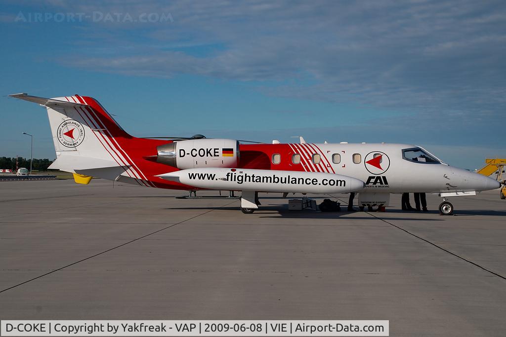 D-COKE, 1981 Gates Learjet 35A C/N 35A-447, Learjet 35