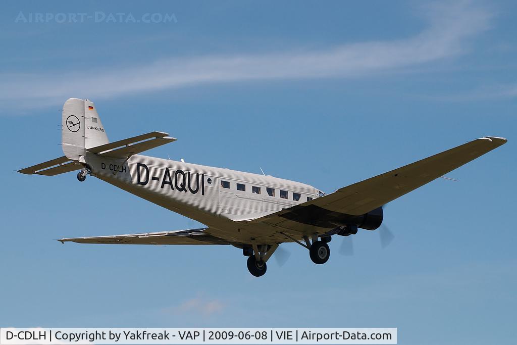 D-CDLH, 1936 Junkers Ju-52/3m C/N 130714, Lufthansa Junkers Ju52