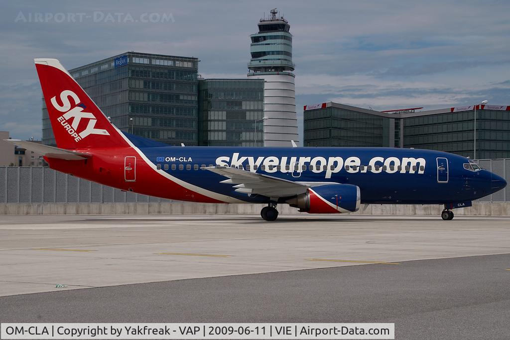 OM-CLA, 1988 Boeing 737-322 C/N 24245, Sky Europe Boeing 737-300