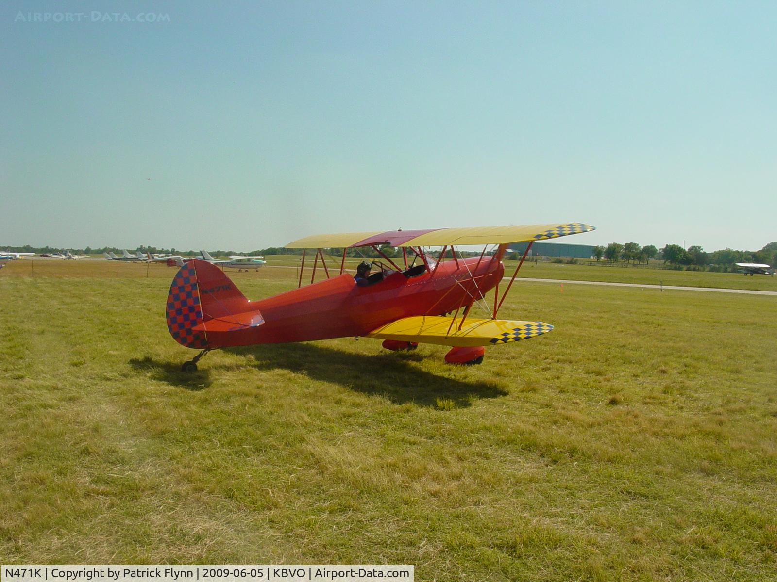 N471K, 2002 Hatz CB-1 C/N 471A, Taxing out from the National Biplane Exposition Grand Finale