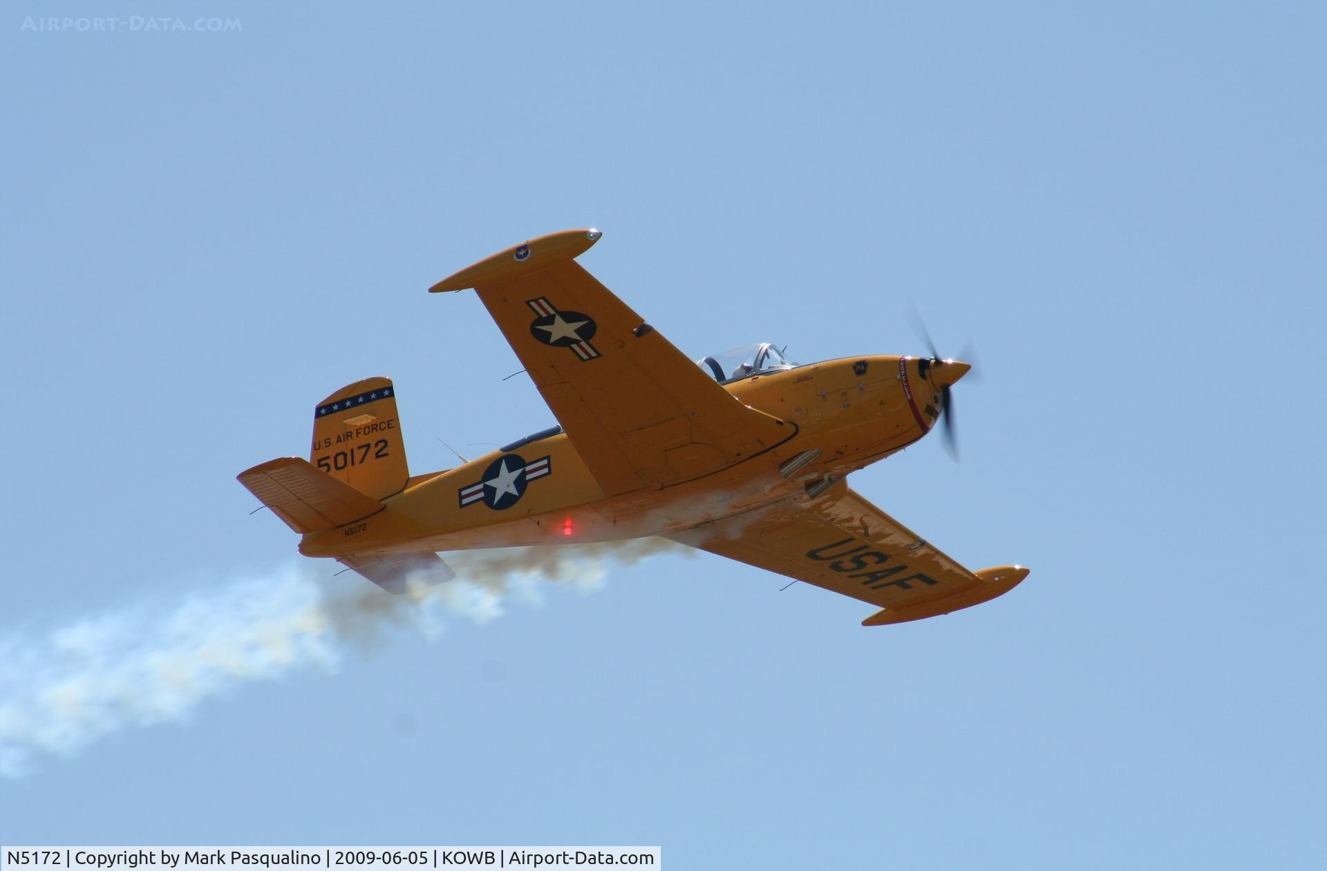 N5172, 1955 Beech A45 C/N G-729, Beech T-34A