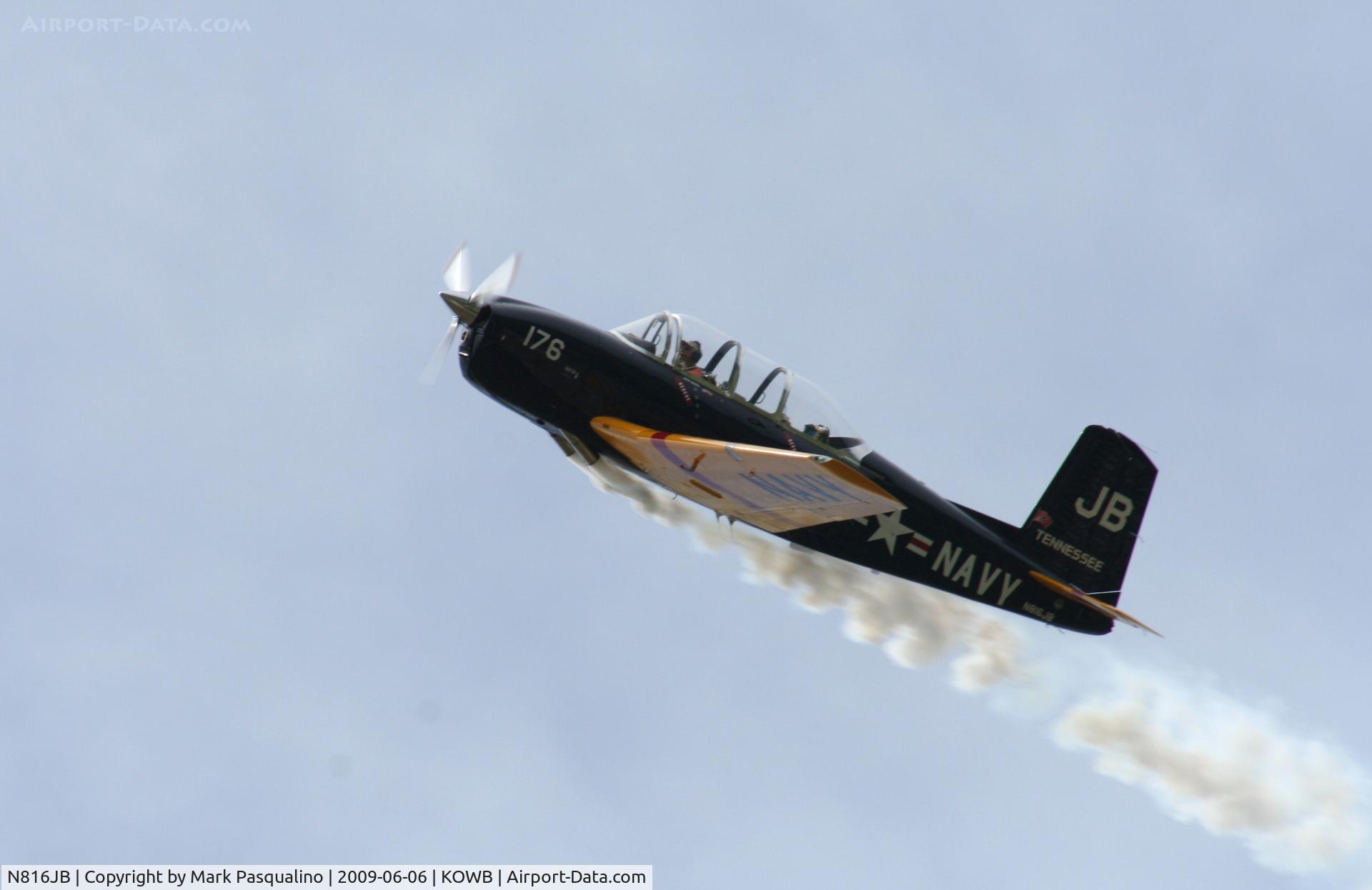 N816JB, 1960 Beech T-34B Mentor C/N BG-176, Beech T-34B