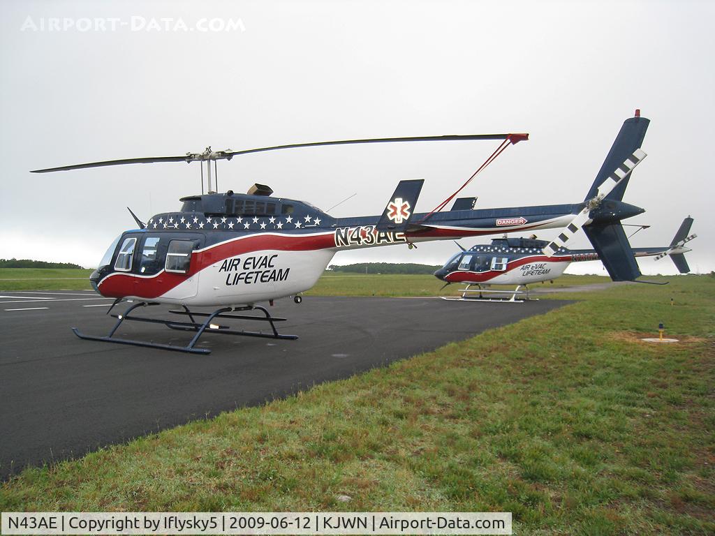 N43AE, 1978 Bell 206L-1 LongRanger II C/N 45187, N43AE BELL 206 L-3 Air Evac