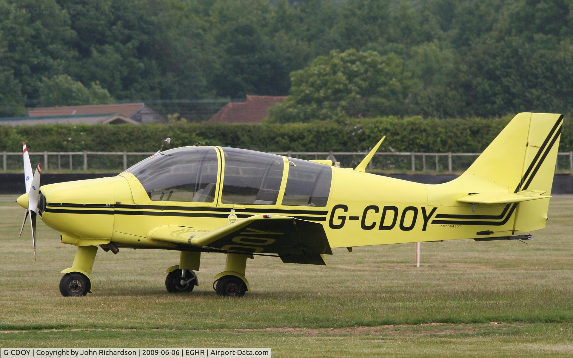 G-CDOY, 1977 Robin DR-400-180R Remorqueur Regent C/N 1206, At Goodwood