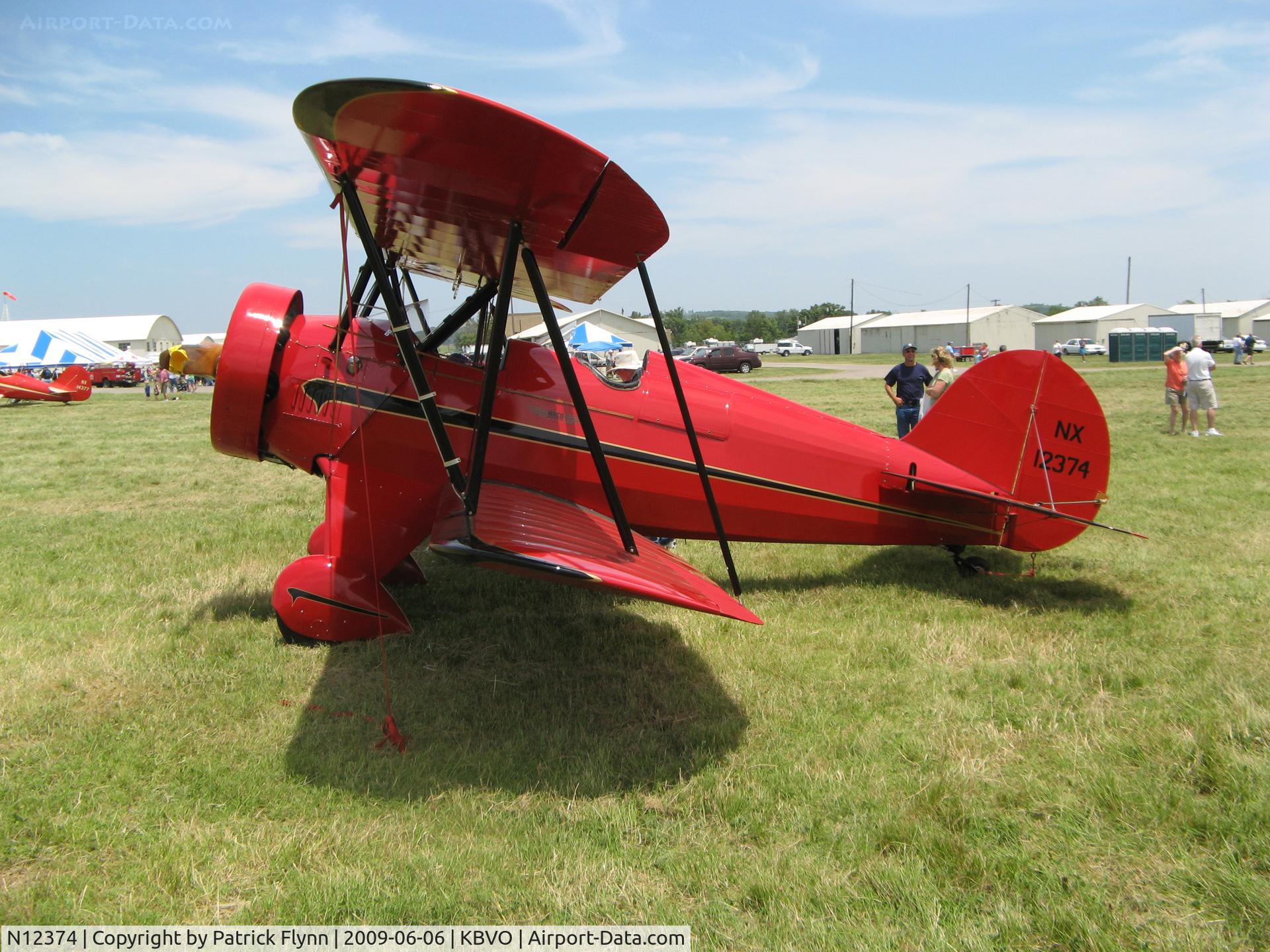 N12374, 2006 Waco UBF-2 Replica C/N 3764, National Biplane Expo Grand Finale