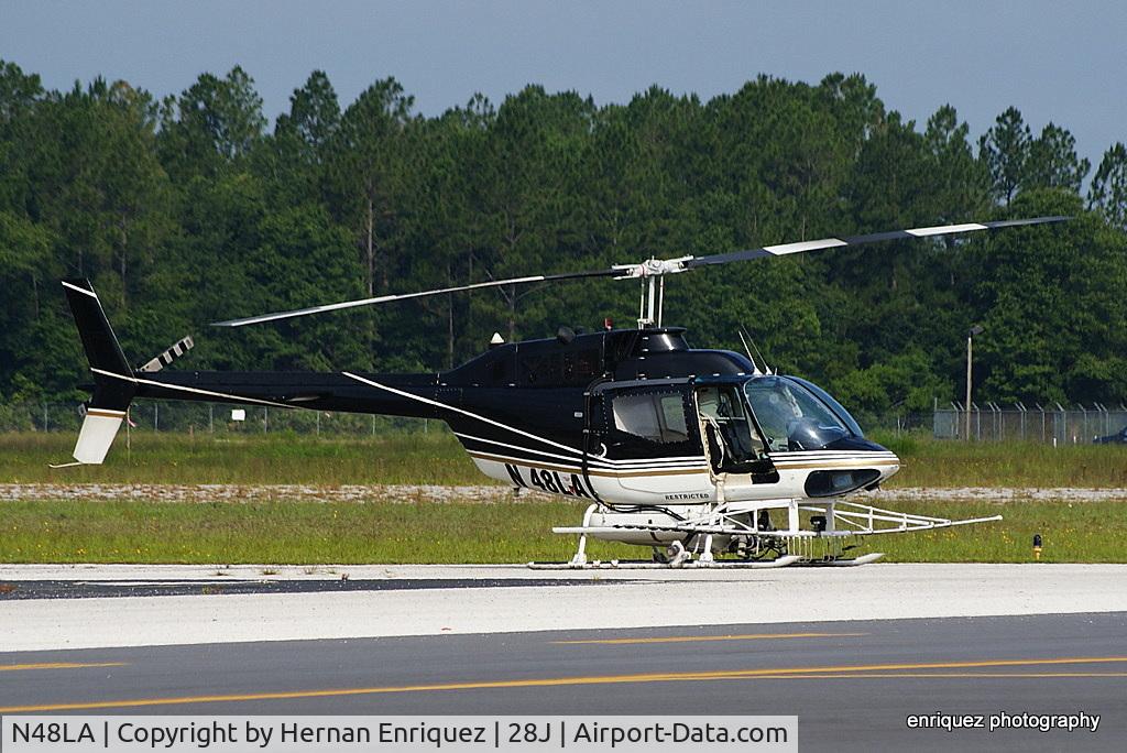 N48LA, 1970 Bell OH-58A Kiowa C/N 40681, sprayer