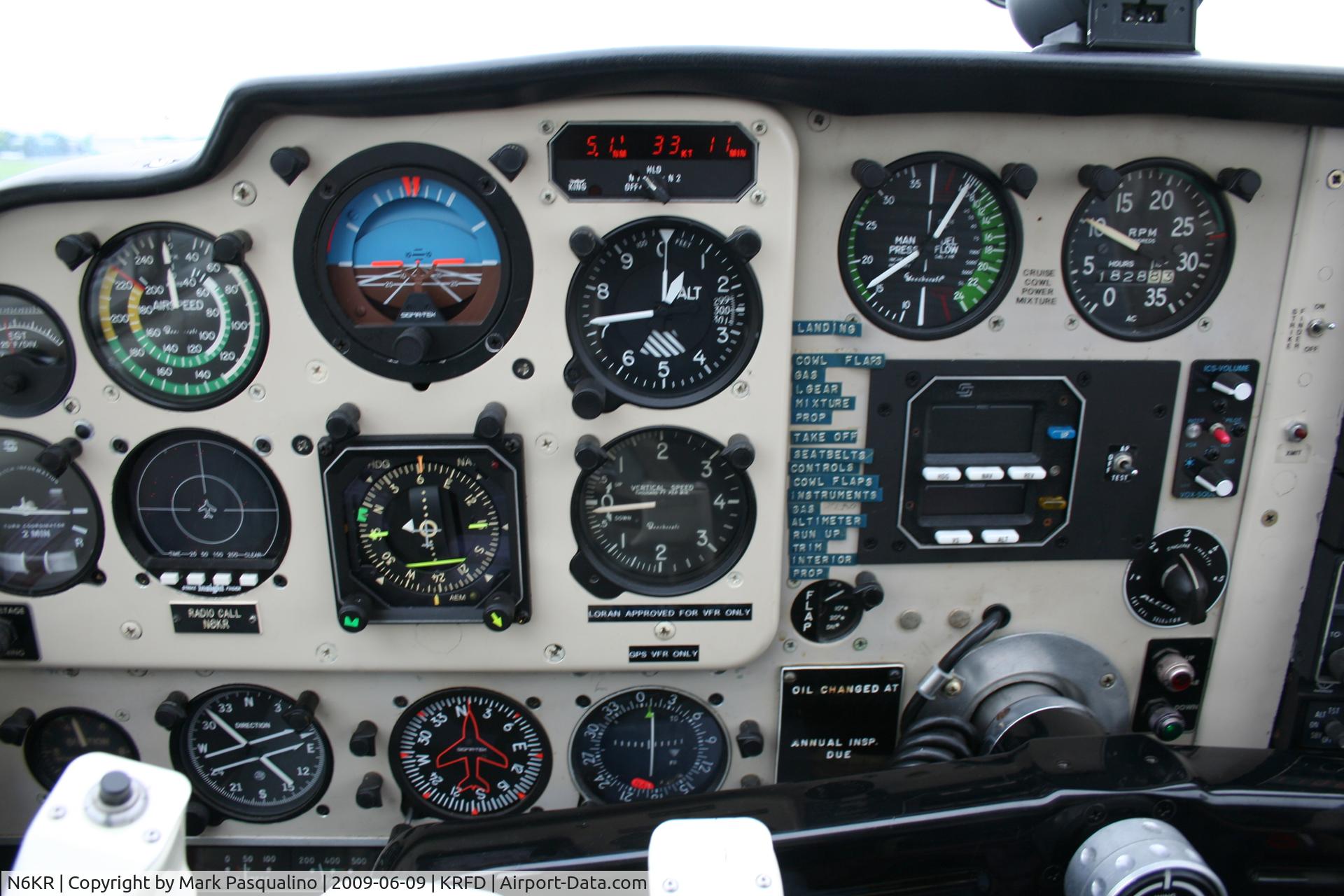 N6KR, 1966 Beech 35-C33A Debonair C/N CE-100, Beech C33A