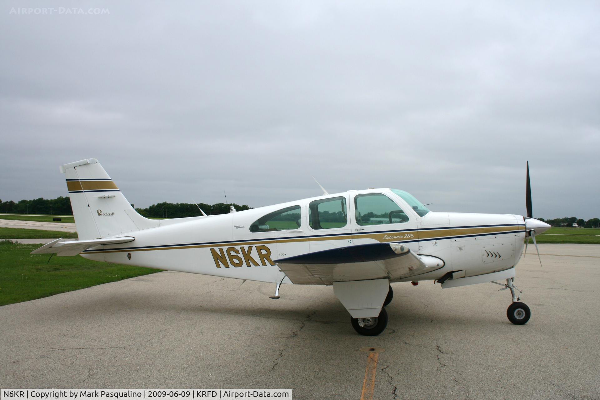 N6KR, 1966 Beech 35-C33A Debonair C/N CE-100, Beech C33A