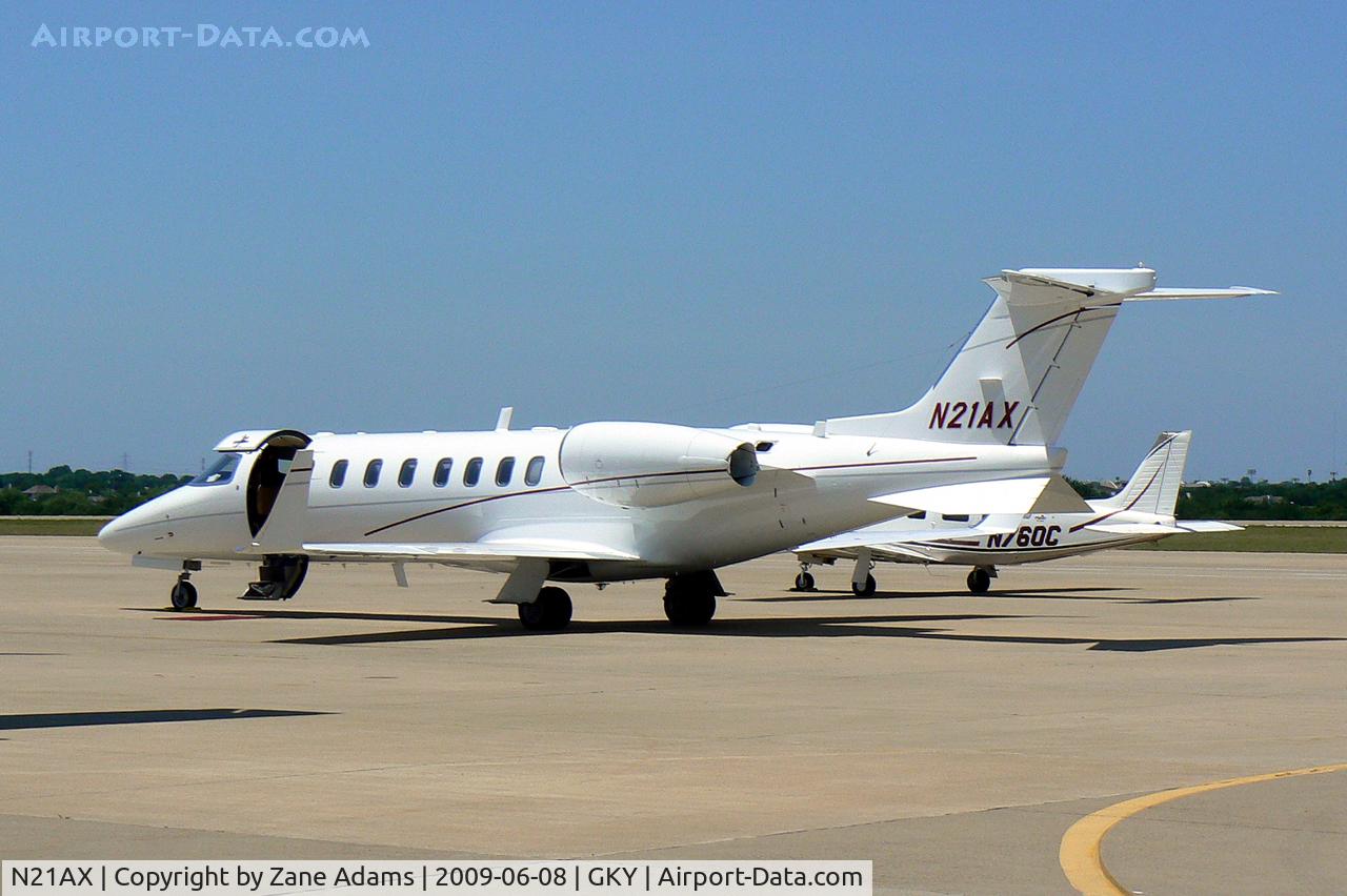 N21AX, 2001 Learjet 45 C/N 123, At Arlington Municipal Airport
