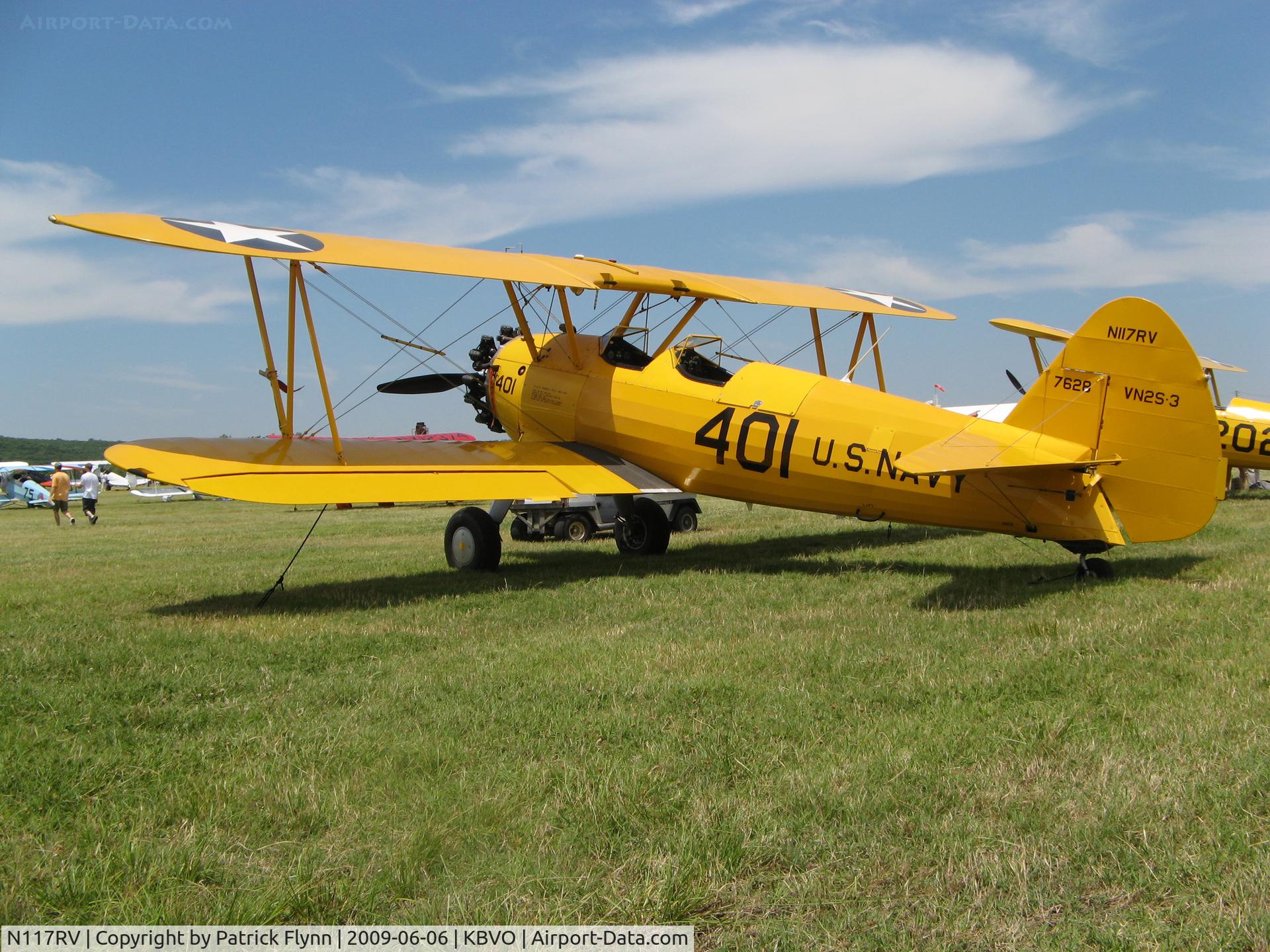 N117RV, Boeing B75N1 C/N 75-7232, National Biplane Expo Grand Finale