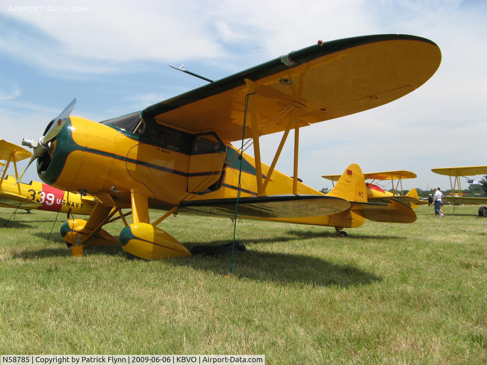 N58785, 1941 Waco SRE C/N 5155, National Biplane Expo Grand Finale