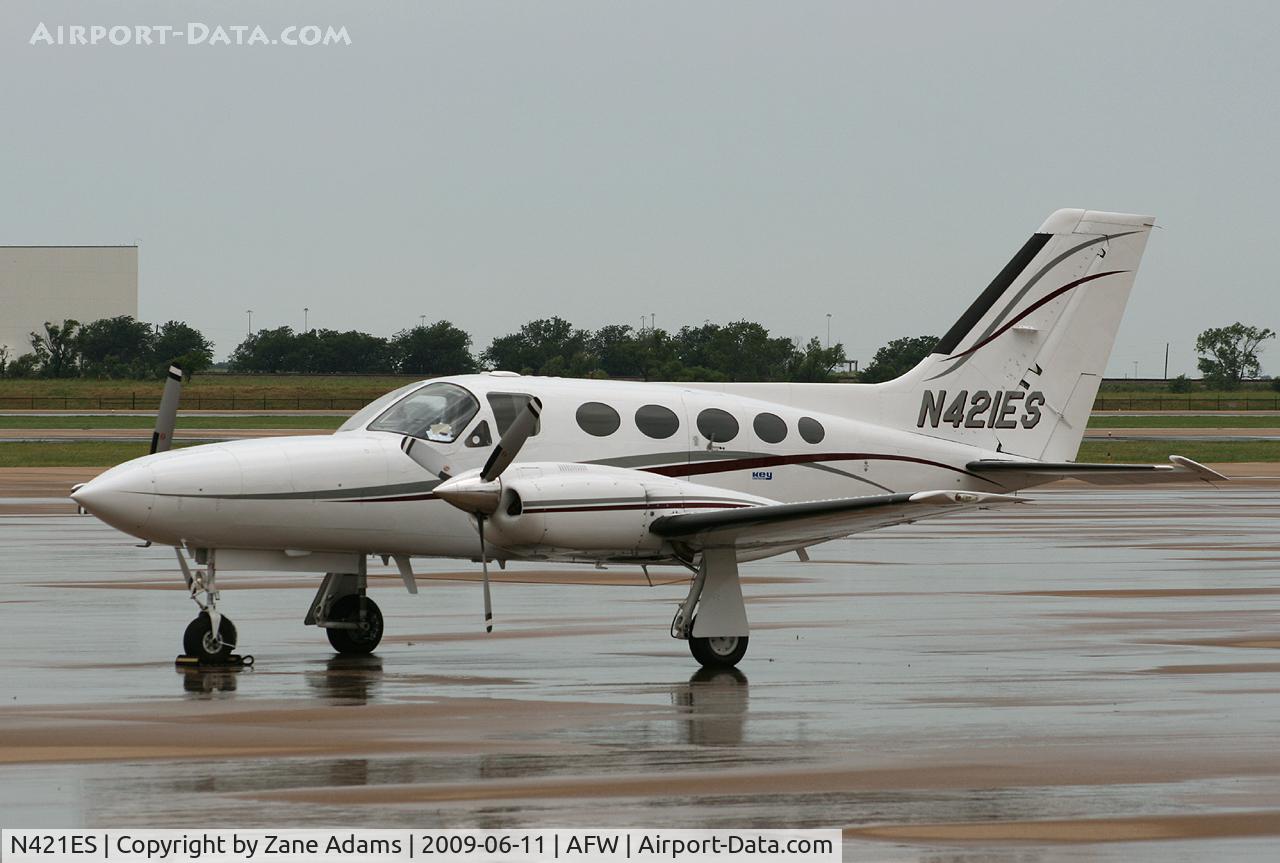 N421ES, 1979 Cessna 421C Golden Eagle C/N 421C0801, At Alliance, Fort Worth