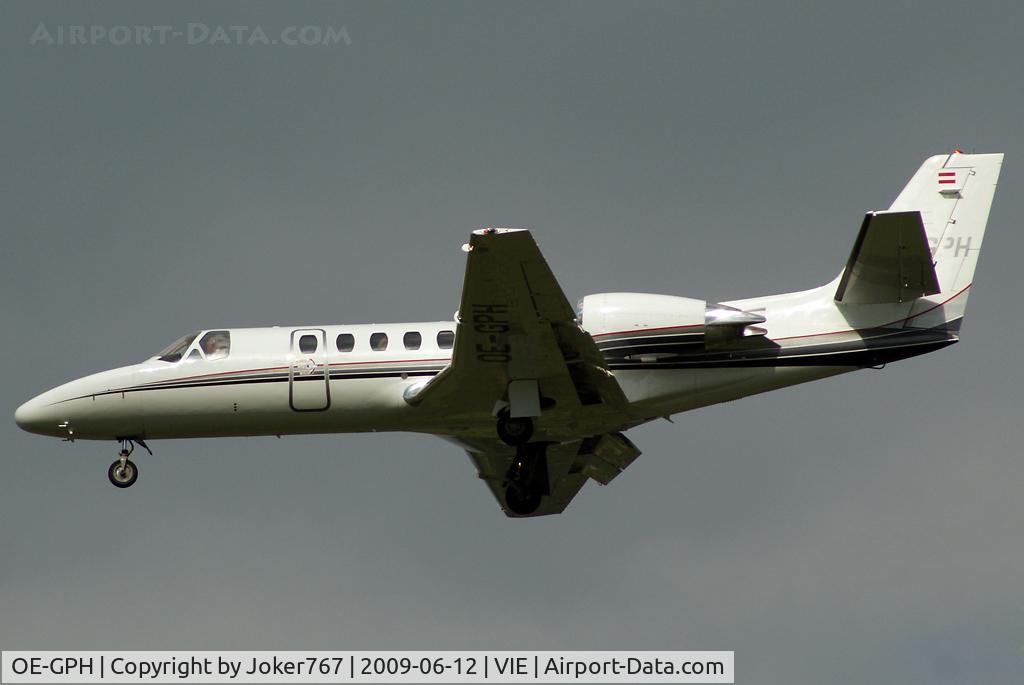 OE-GPH, 2001 Cessna 560 Citation Encore C/N 560-0590, Porsche Konstruktionen KG Cessna 560 Citation Encore