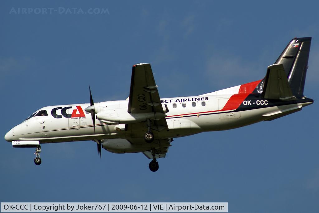 OK-CCC, 1990 Saab 340B C/N 340B-208, Central Connect Airlines Saab 340B