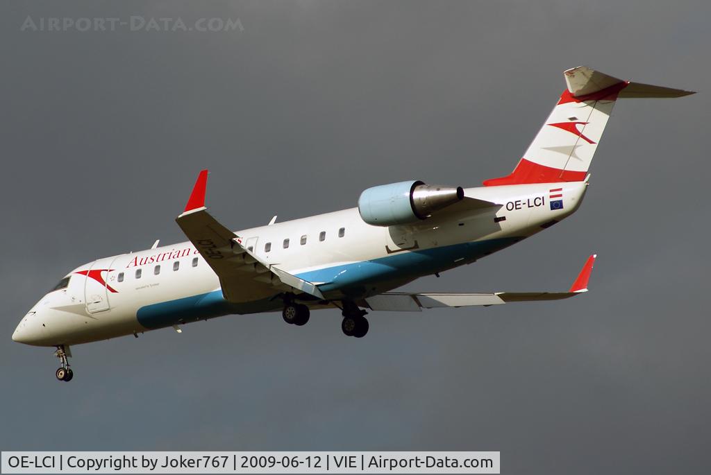 OE-LCI, 1996 Canadair CRJ-200LR (CL-600-2B19) C/N 7133, Austrian arrows Canadair Regional Jet CRJ200LR