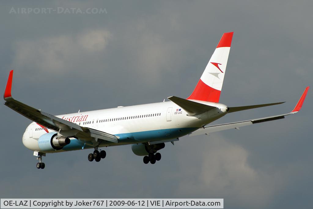 OE-LAZ, 1999 Boeing 767-3Z9 C/N 30331, Austrian Airlines Boeing 767-3Z9(ER)