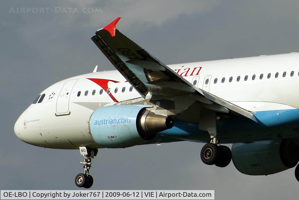 OE-LBO, 1998 Airbus A320-214 C/N 776, Austrian Airlines Airbus A320-214