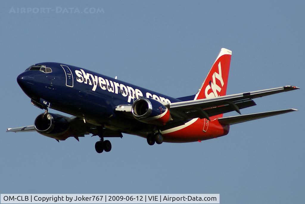 OM-CLB, 1988 Boeing 737-322 C/N 24246, SkyEurope Airlines Boeing 737-322
