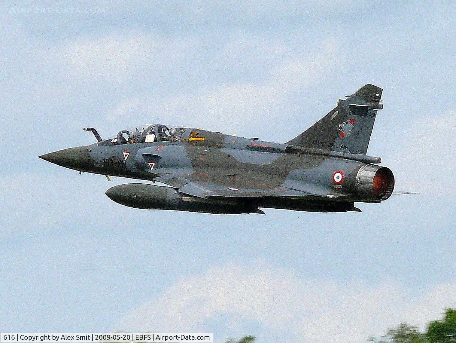 616, Dassault Mirage 2000D C/N 413, Dassault Mirage 2000D 616/133-XH French Air Force