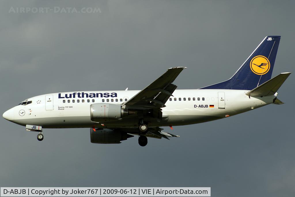 D-ABJB, 1991 Boeing 737-530 C/N 25271, Lufthansa Boeing 737-530