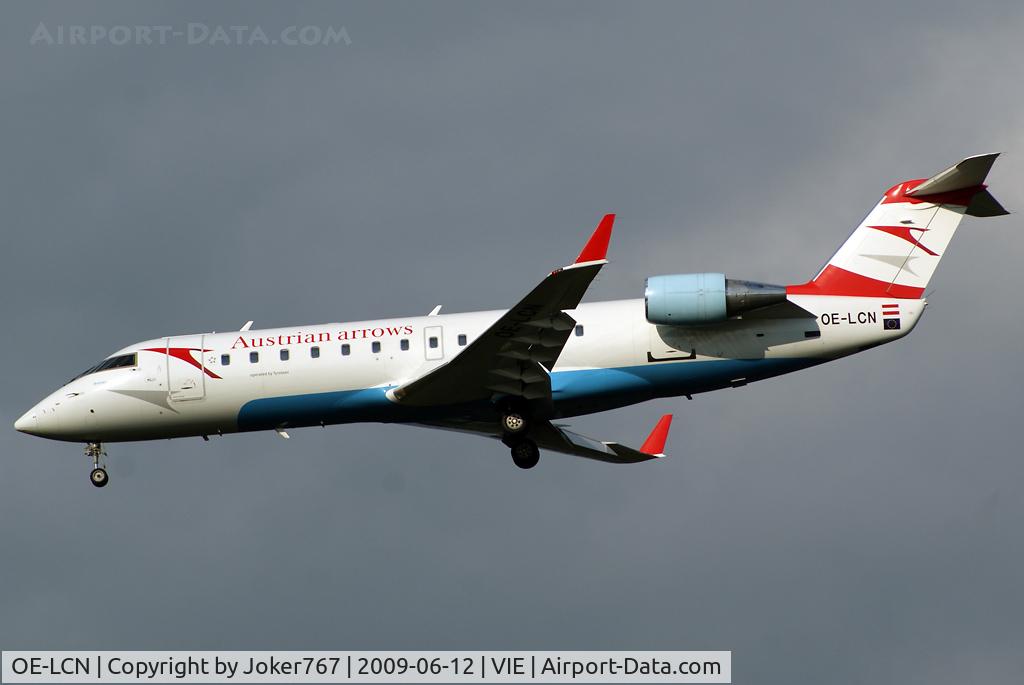 OE-LCN, 2000 Canadair CRJ-200LR (CL-600-2B19) C/N 7365, Austrian arrows Canadair Regional Jet CRJ200LR