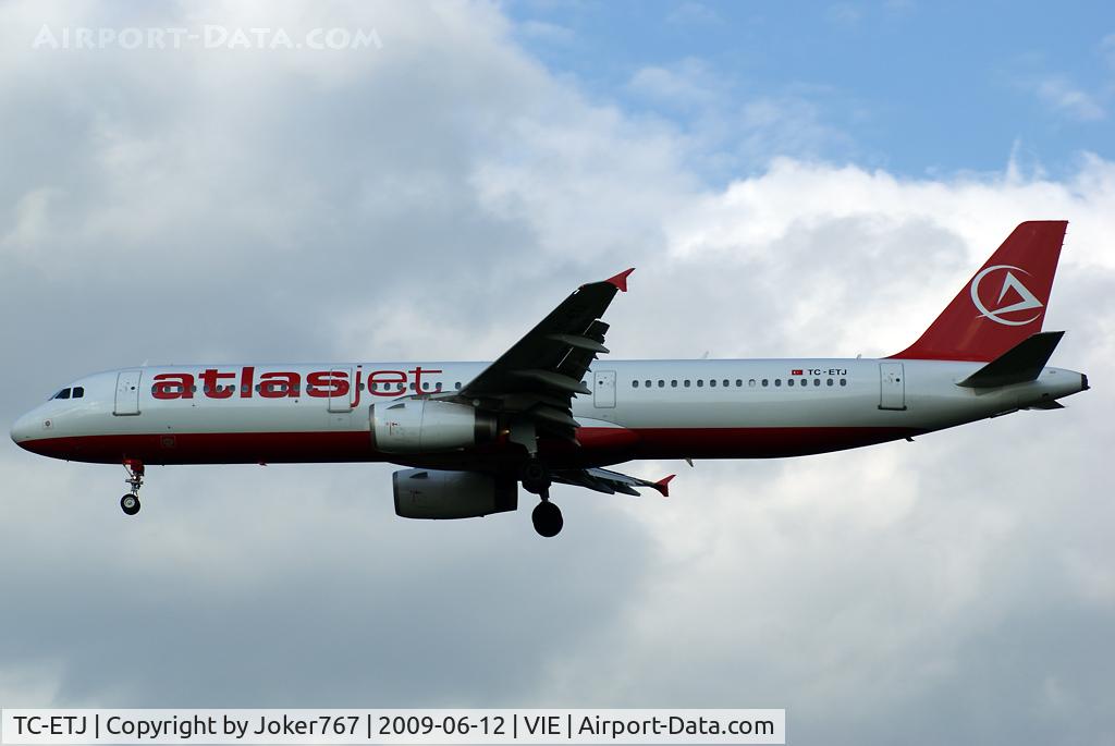 TC-ETJ, 1999 Airbus A321-231 C/N 974, Atlasjet Airlines Airbus A321-231
