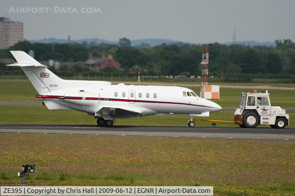 ZE395, British Aerospace BAe-125 CC.3 C/N 257205, Royal Air Force