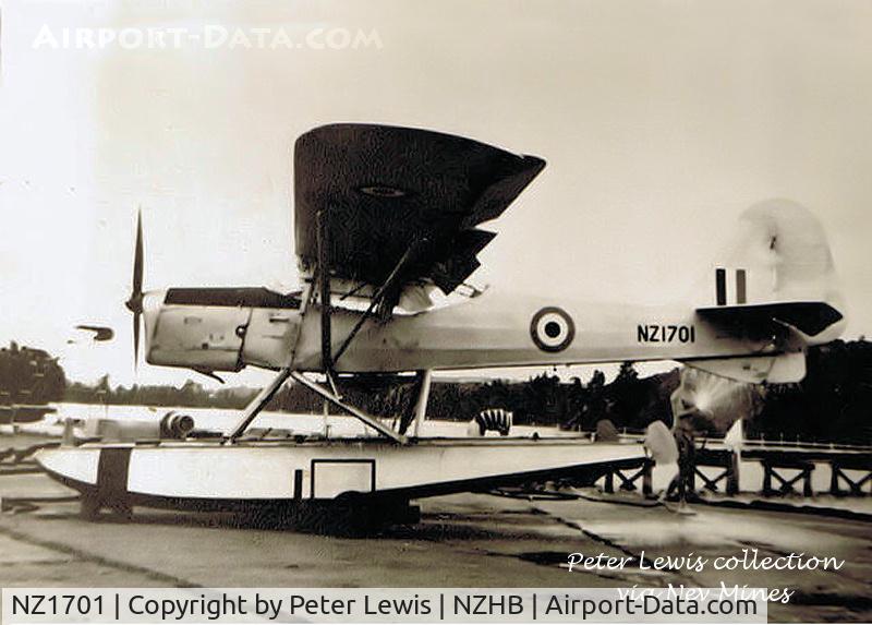NZ1701, 1947 Auster J-5 Adventurer C/N 2094, RNZAF seaplane. Later ZK-BQL