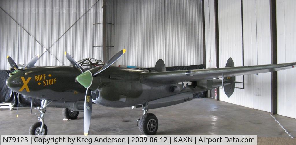 N79123, 1945 Lockheed P-38L-5 Lightning C/N 422-8235, 1945 Lockheed P-38. Amazing plane!