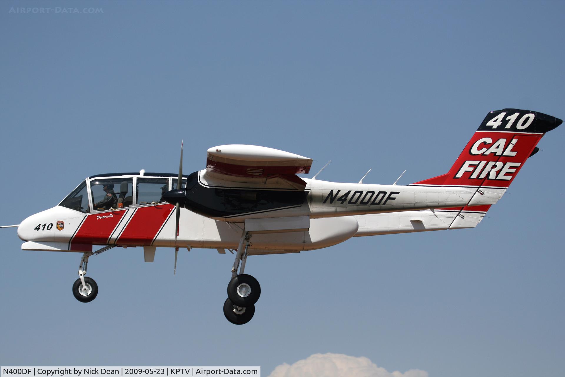 N400DF, North American OV-10A Bronco C/N 305122M65, KPTV