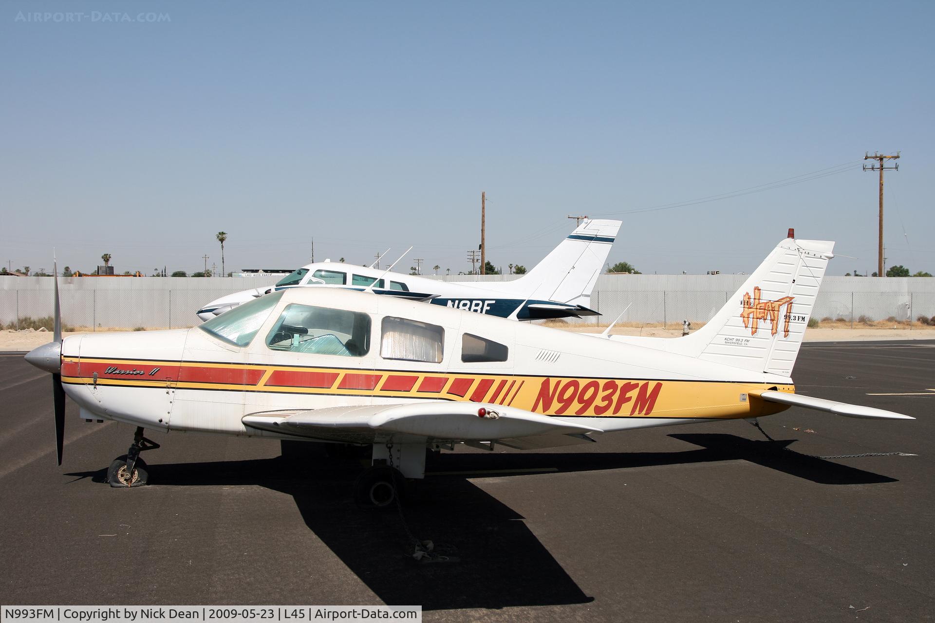N993FM, 1977 Piper PA-28-161 C/N 28-7816089, L45