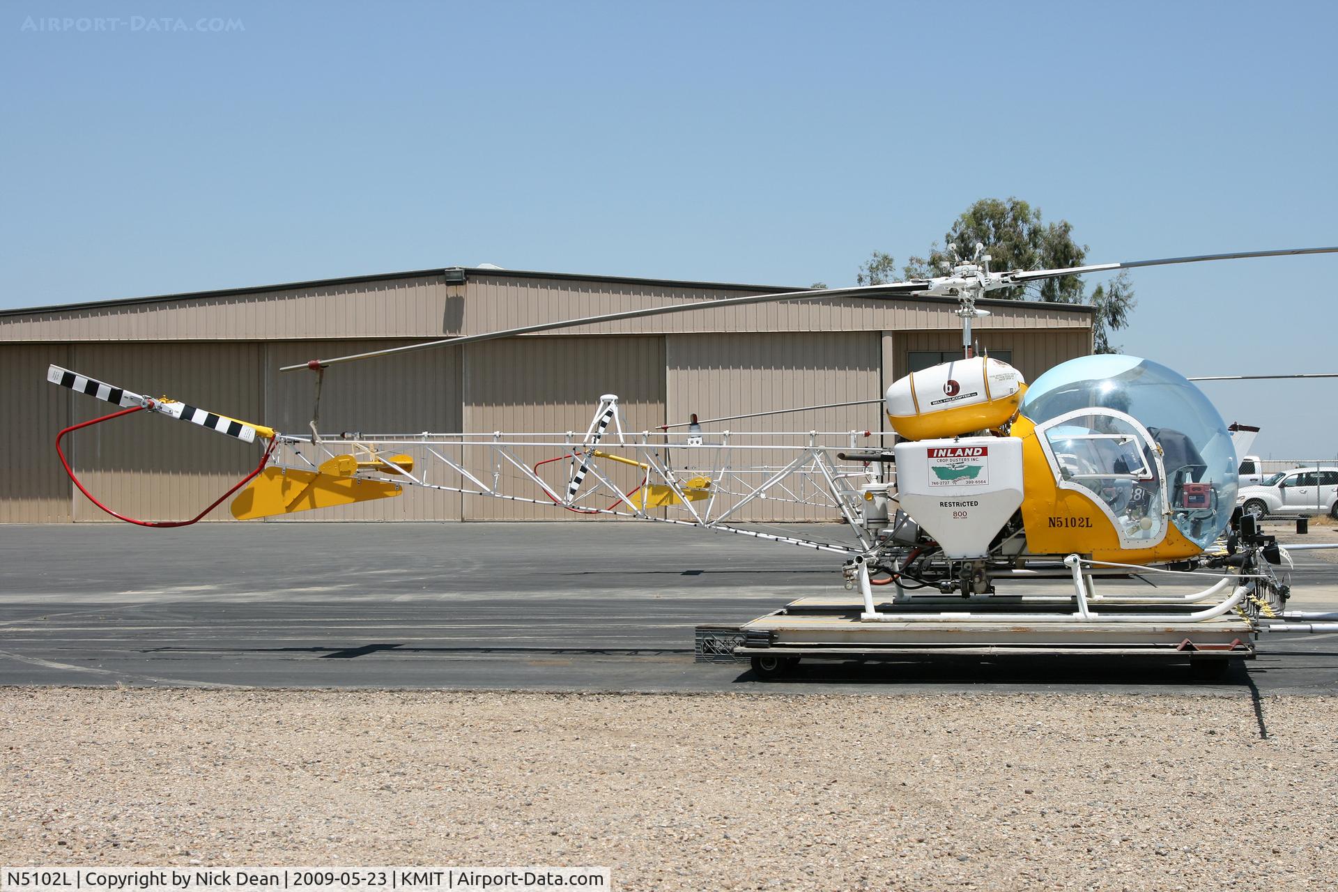 N5102L, 1967 Bell 47G-4A C/N 7560, KMIT