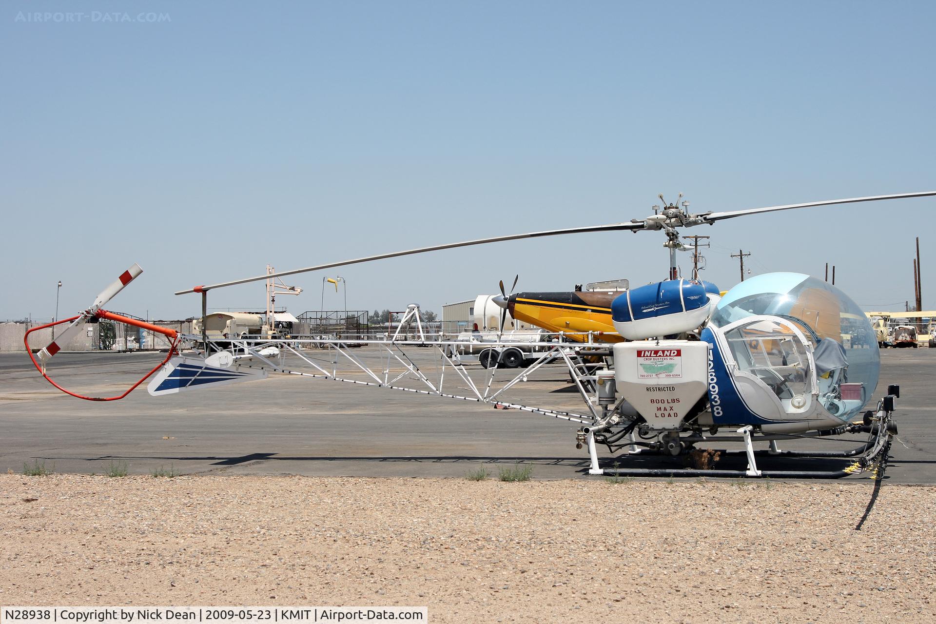 N28938, 1970 Bell 47G-4A C/N 7728, KMIT