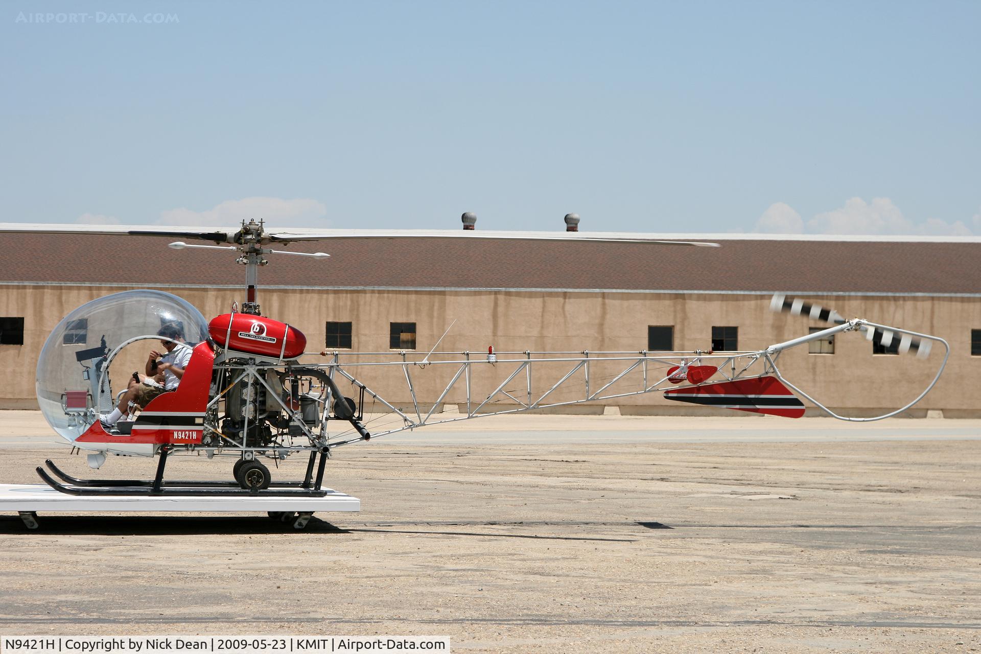 N9421H, 1950 Bell 47D-1 C/N 178, KMIT