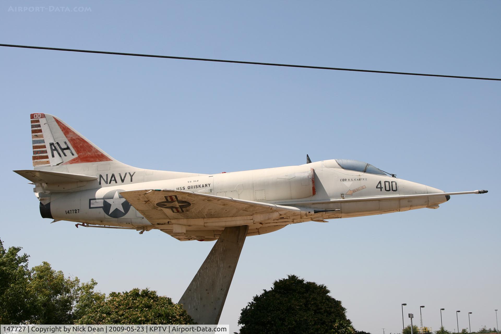 147727, Douglas A-4L Skyhawk C/N 12491, KPTV