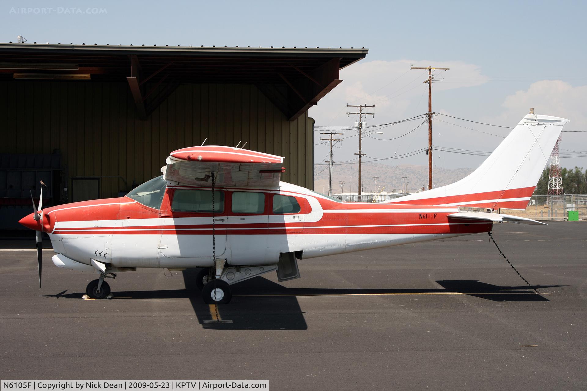 N6105F, 1968 Cessna 210H Centurion C/N 21059005, KPTV