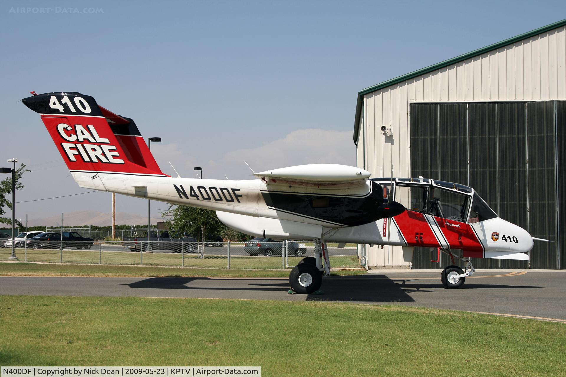 N400DF, North American OV-10A Bronco C/N 305122M65, KPTV