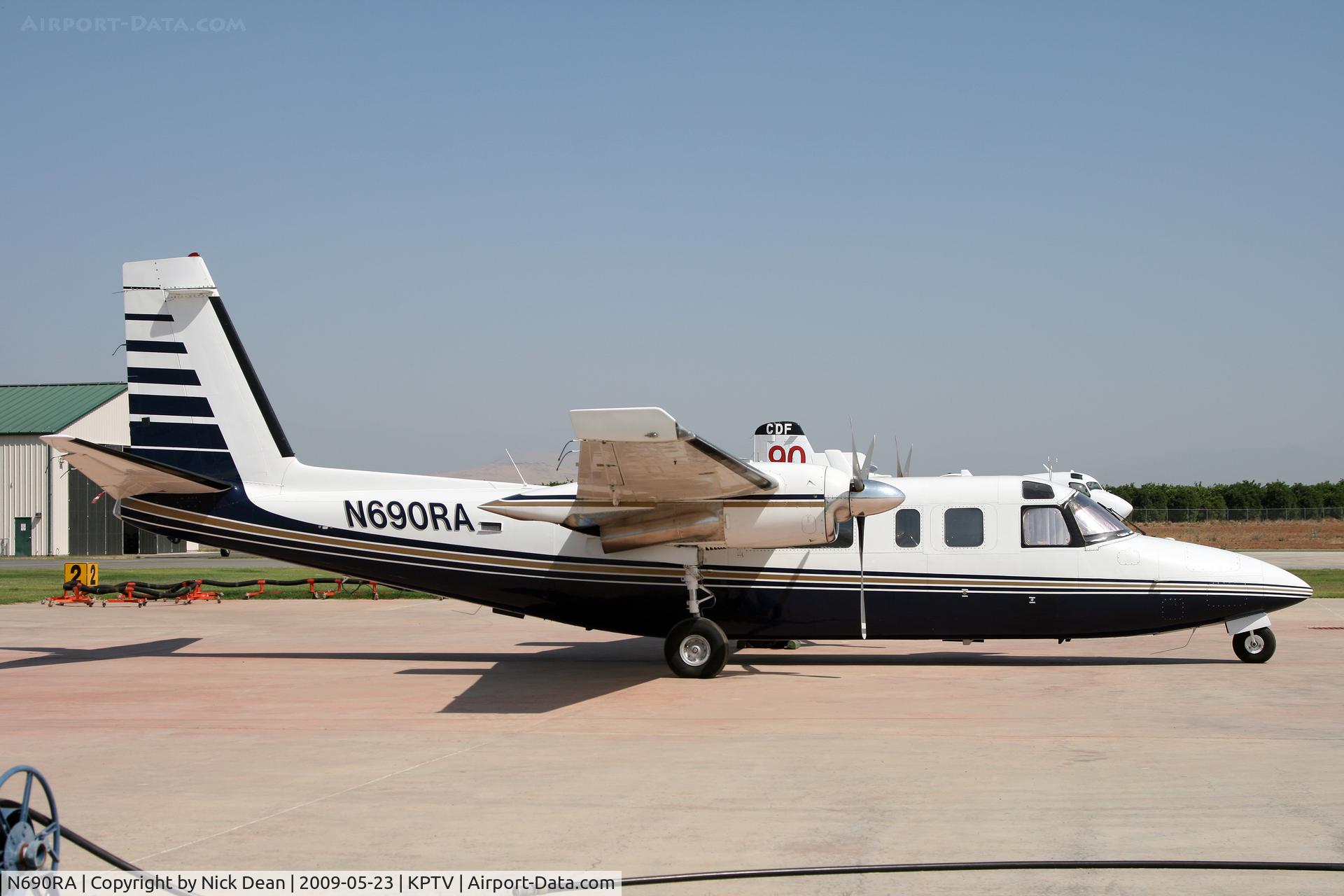 N690RA, 1972 Aero Commander 690 C/N 11010, KPTV