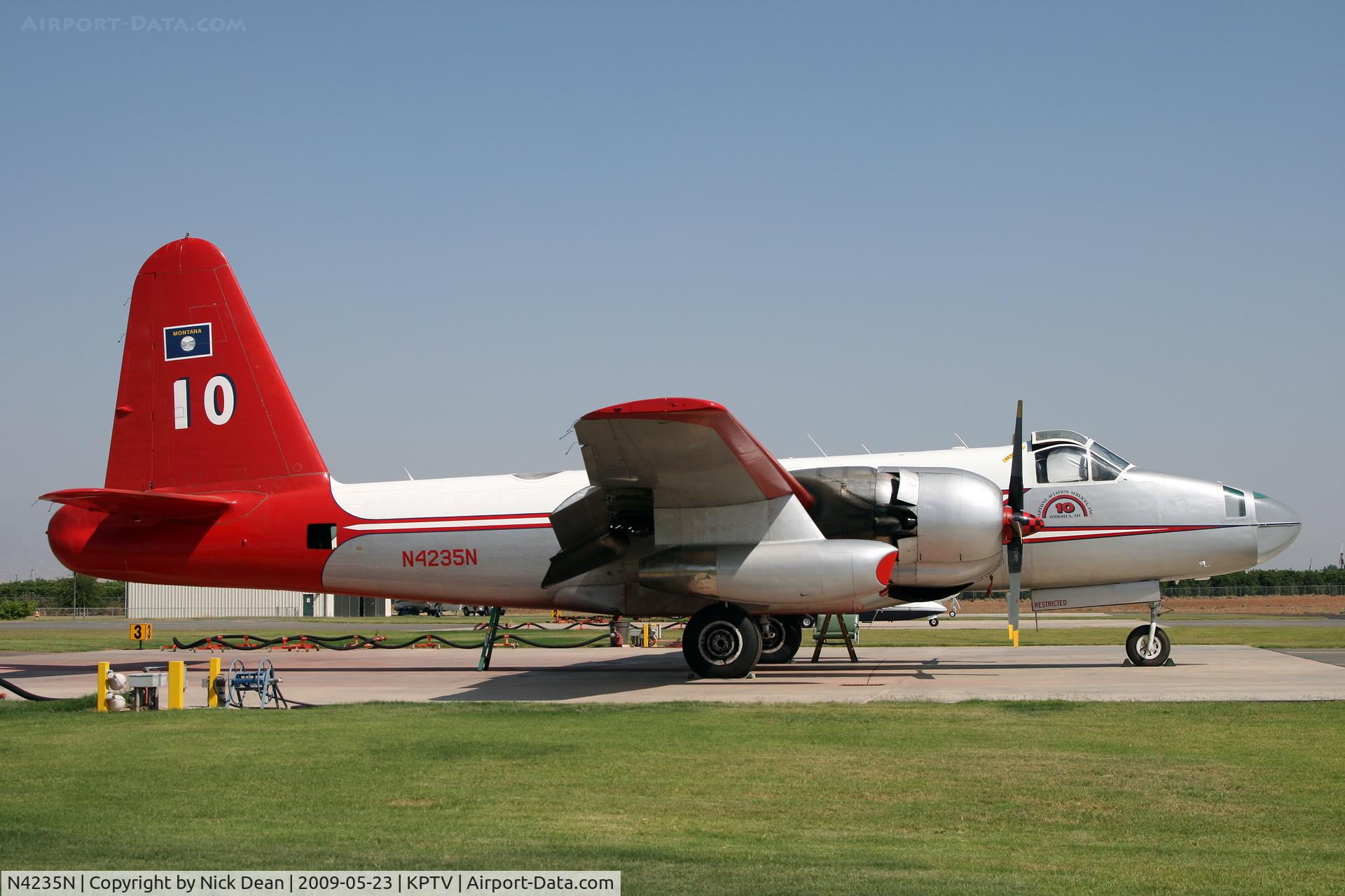 N4235N, 1958 Lockheed SP-2H (P2V-7S) Neptune C/N 726-7158, KPTV
