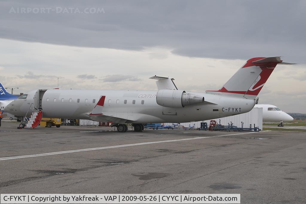 C-FYKT, 2002 Bombardier CRJ-200LR (CL-600-2B19) C/N 7690, ex Alma de Mexico Regionaljet