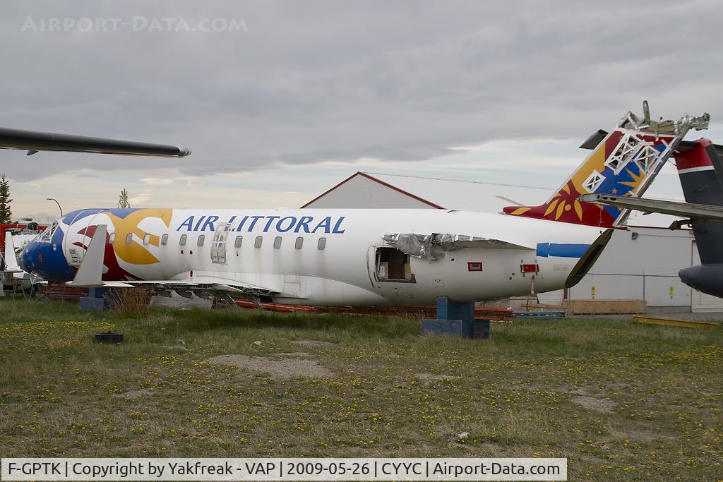 F-GPTK, 1999 Canadair CRJ-100ER (CL-600-2B19) C/N 7332, ex Air Littoral Regionaljet