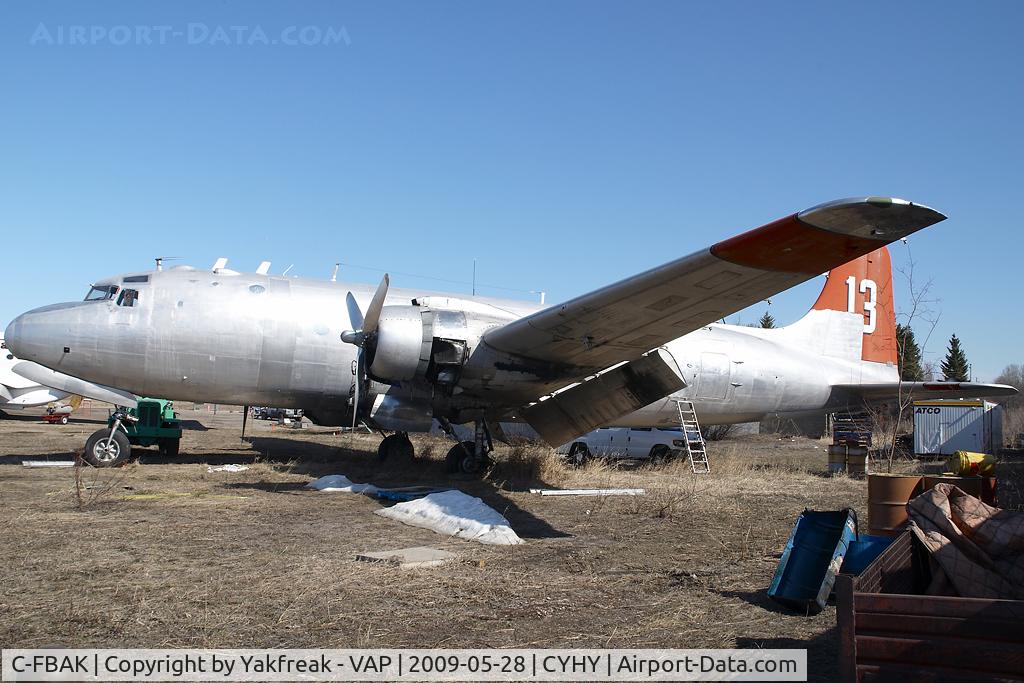 C-FBAK, Douglas C54D-DC C/N 10613, Buffalo Airways DC4