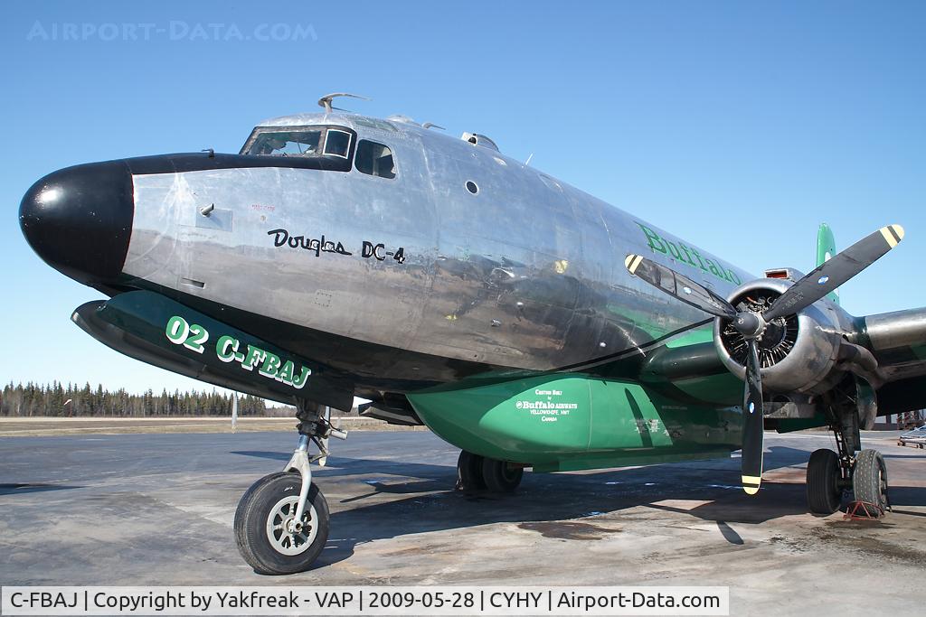 C-FBAJ, 1941 Douglas C-54A Skymaster C/N 3088, Buffalo Airways DC4