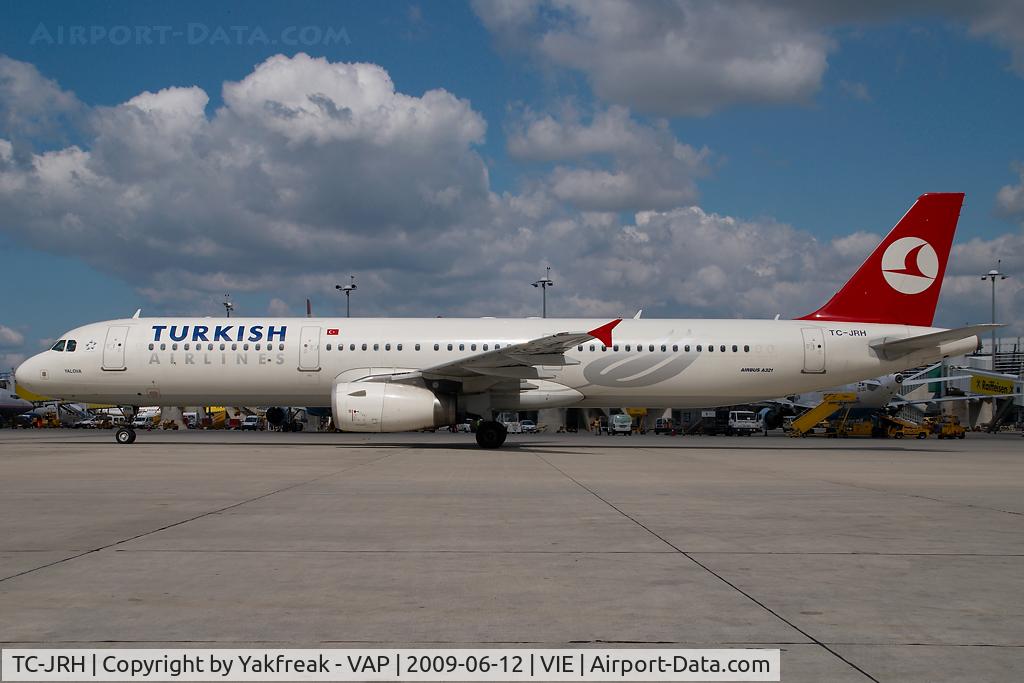 TC-JRH, 2008 Airbus A321-231 C/N 3350, Turkish Airlines Airbus 321
