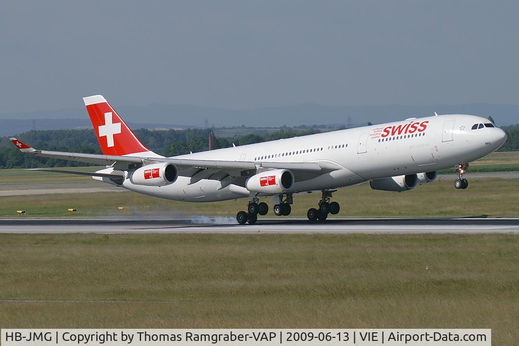 HB-JMG, 2003 Airbus A340-313 C/N 562, Swiss International Airlines Airbus A340-300